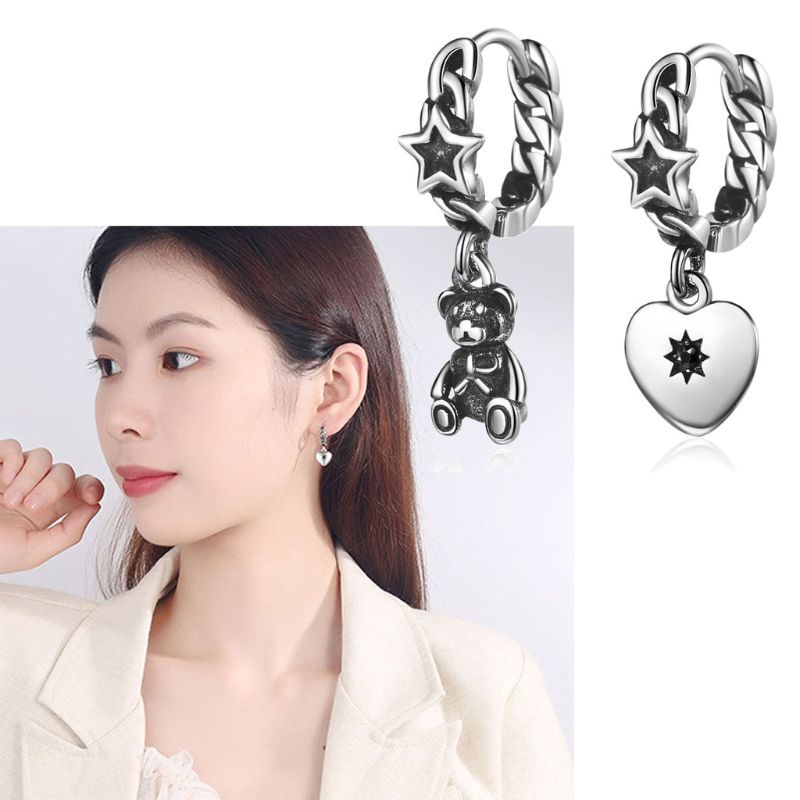 Đôi Khuyên Tai Dài Gắn Núm Tua Thời Trang Cho Nữ