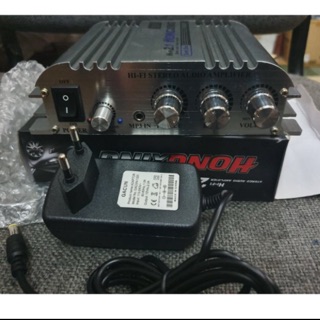 Ampli mini 300w Hongxing HX168 kèm nguồn