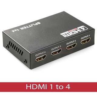 Bộ chia HDMI 1 cổng ra 4 bao nét - BH 1 tháng (OEM)