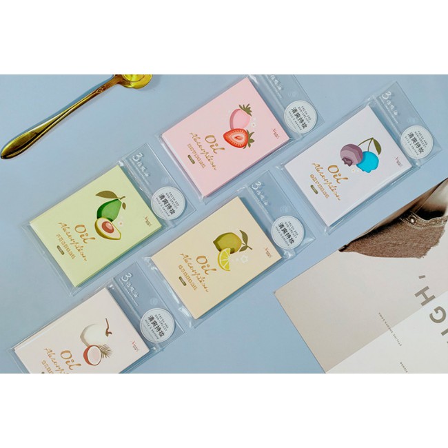 Giấy Thấm Dầu Giúp Kiểm Soát Nhờn, Ngăn Ngừa Mụn (100 tờ) | BigBuy360 - bigbuy360.vn