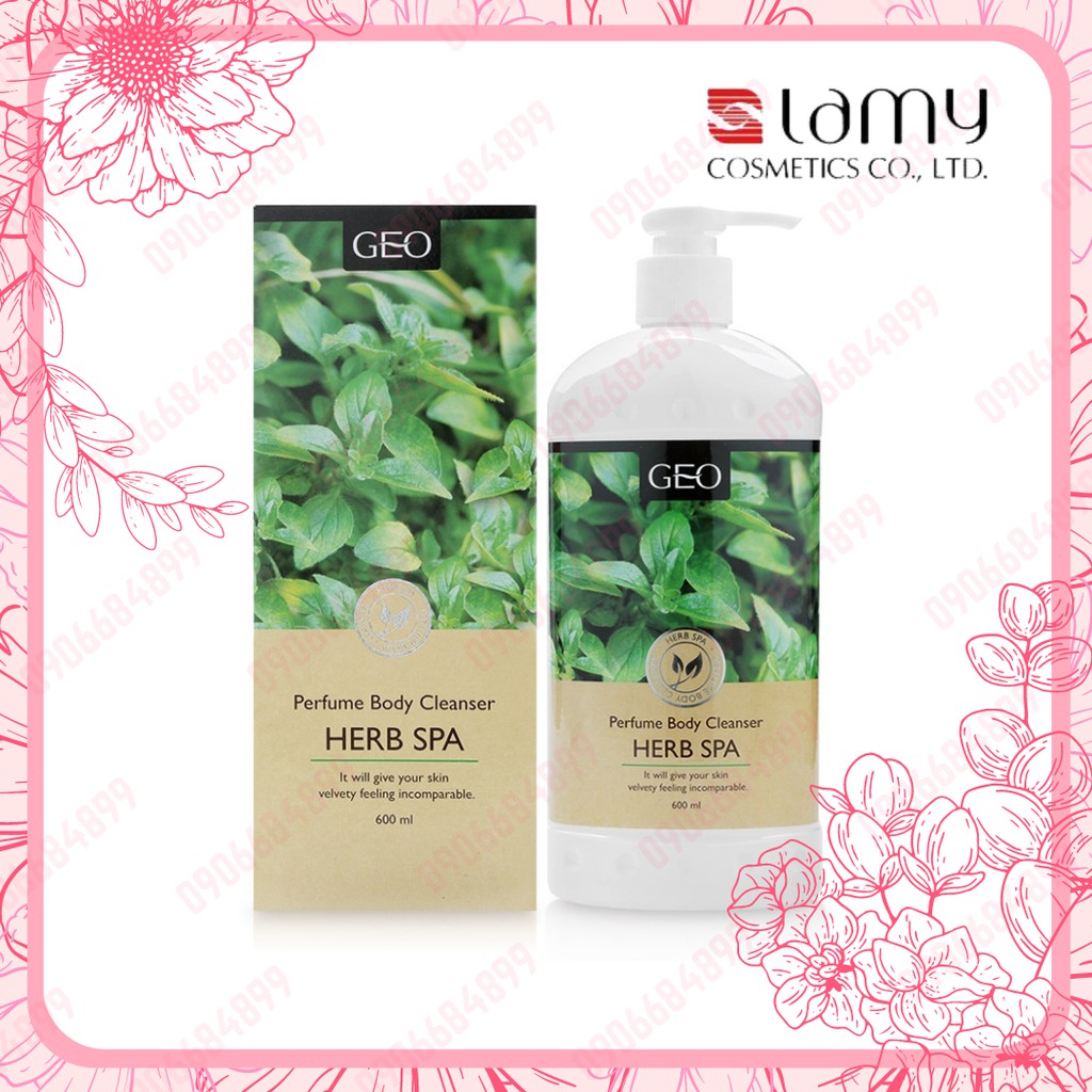 ⭐ SỮA TẮM DƯỠNG DA ⭐ GEO PERFUME BODY CLEANSER - 600ML | BigBuy360 - bigbuy360.vn