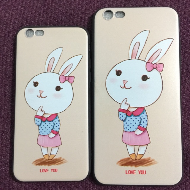 Ốp thỏ Love You Iphone đủ số