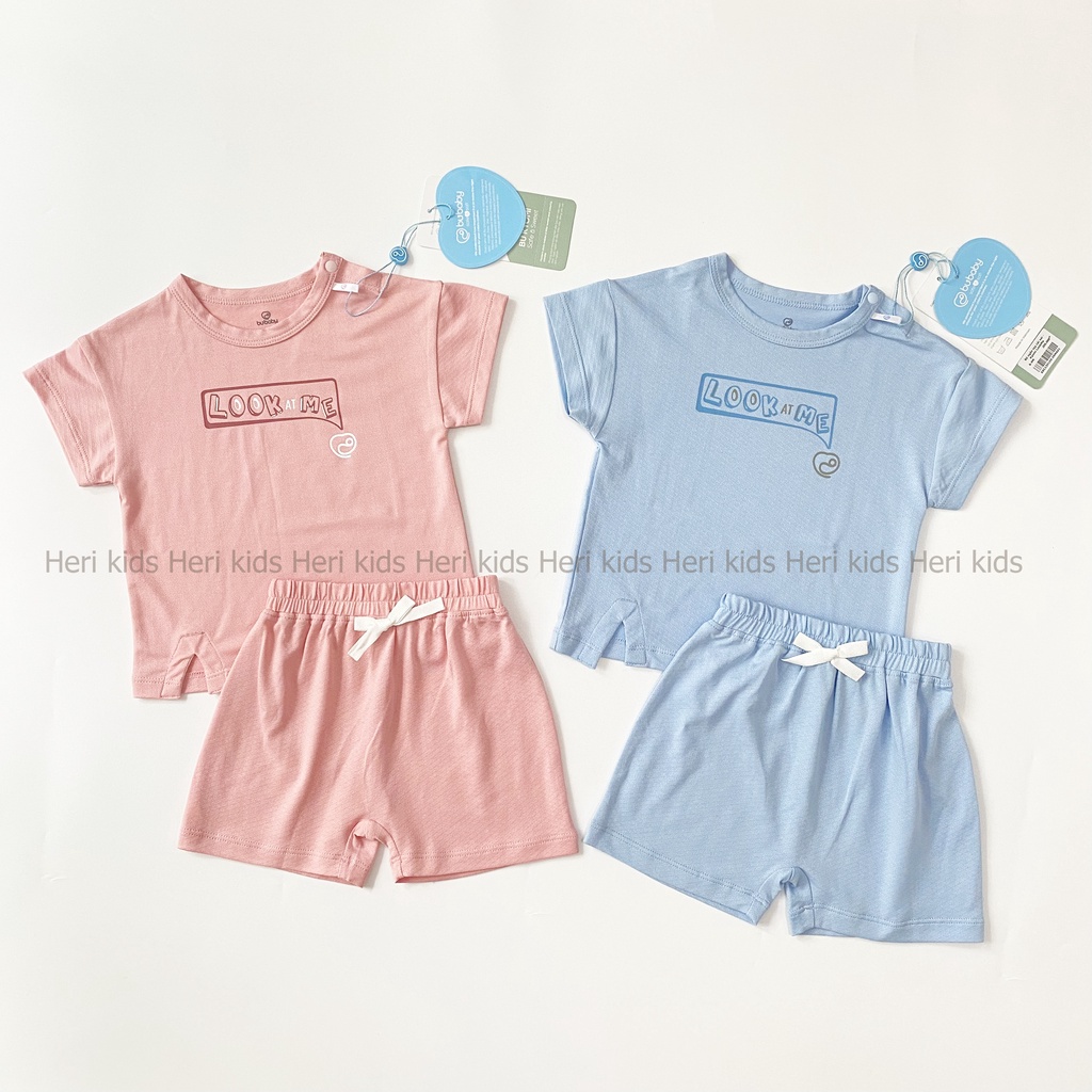 Bộ cộc tay Bu baby cho bé từ 6 months đến 4 years