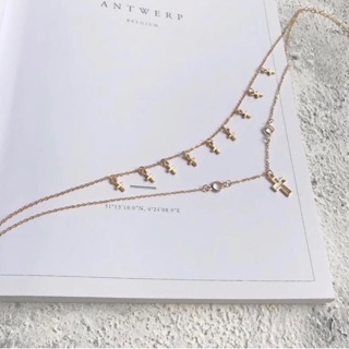 Combo dây chuyền , set 5 nhẫn , choker ngôi sao Combo dây chuyền , set 5 nhẫn , choker ngôi sao Combo dây