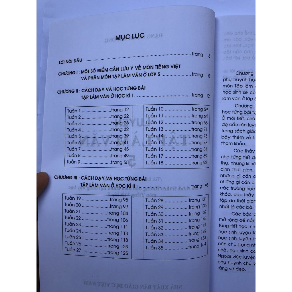 Sách – Luyện tập làm văn 5 – NXB giáo dục – Đặng Mạnh Thường