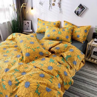 Bộ chăn ga cotton poly nhập khẩu