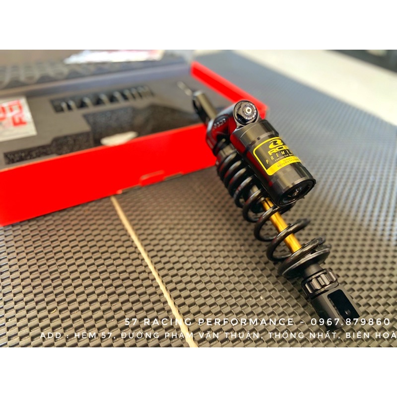 Phuộc Racing Boy VD Seri 2 chỉnh Đen Ty Vàng Vario, Click, Vision