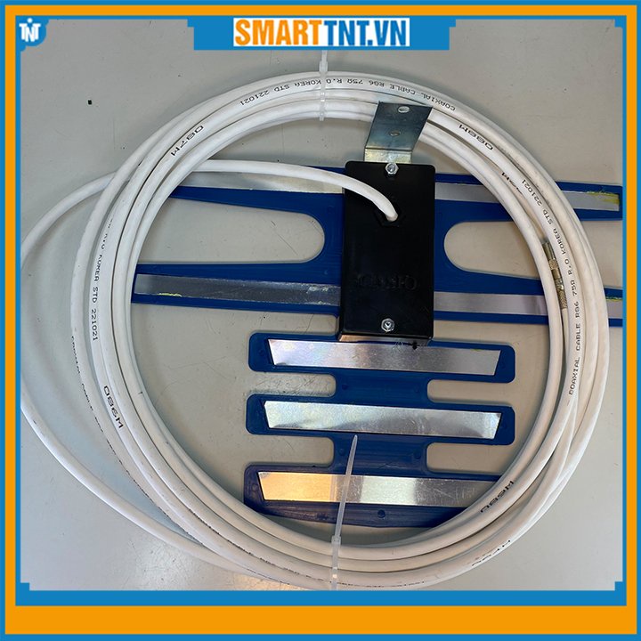 Anten tivi kỹ thuật số DVB T2 ngoài trời - 12m dây cáp - Jack nối - Có nhựa bảo vệ Anten mới, hàng đẹp Smarttnt.vn