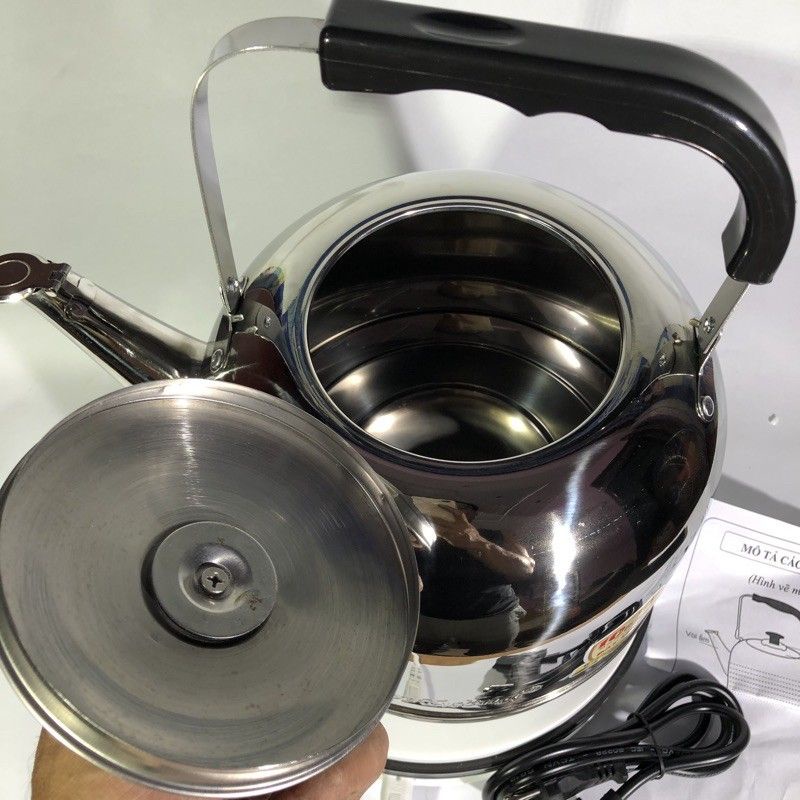Siêu điện đun nước siêu tốc 5L Fujika tự ngắt khi sôi hàng cty bảo hành 12 tháng