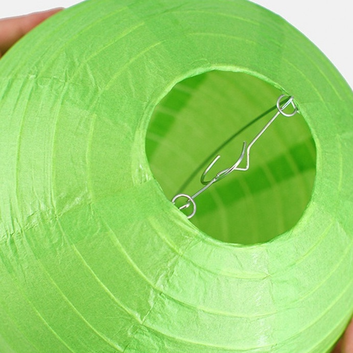 Lồng Đèn Giấy Hình Mặt Trăng / Lễ Hội Trung Quốc Dễ Thương DIY Đa Ứng Dụng