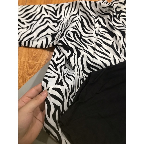 Set Đồ Bộ Nữ Cá Tính Áo Sơ Mi Quần Legging Ngố Shena SP000146 | BigBuy360 - bigbuy360.vn