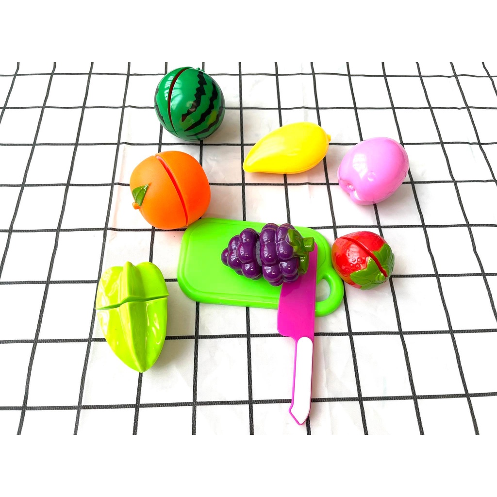 Cắt trái cây bộ đồ chơi giúp bé khám phá,học tập , kỹ năng cầm nắm