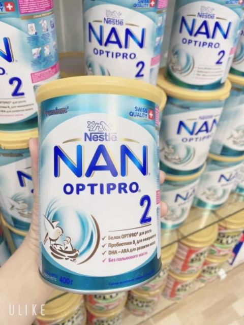 Sữa Nan Nga 800g đủ số 1, 2, 3, 4 xách tay chính hãng