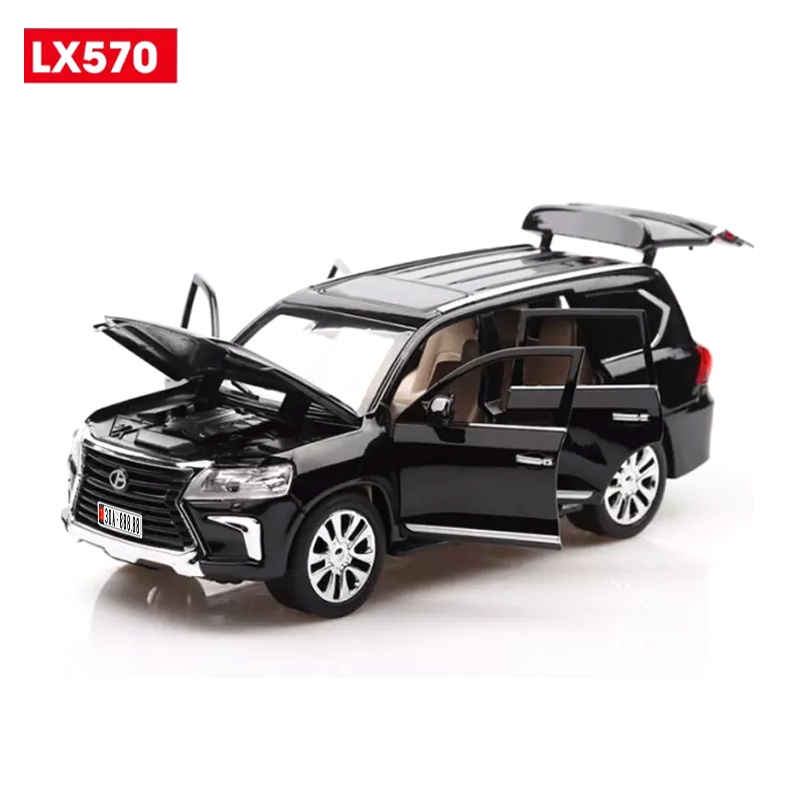 Mô hình xe ô tô XLG Lexus 570 1:24 [TẶNG BIỂN VIP]