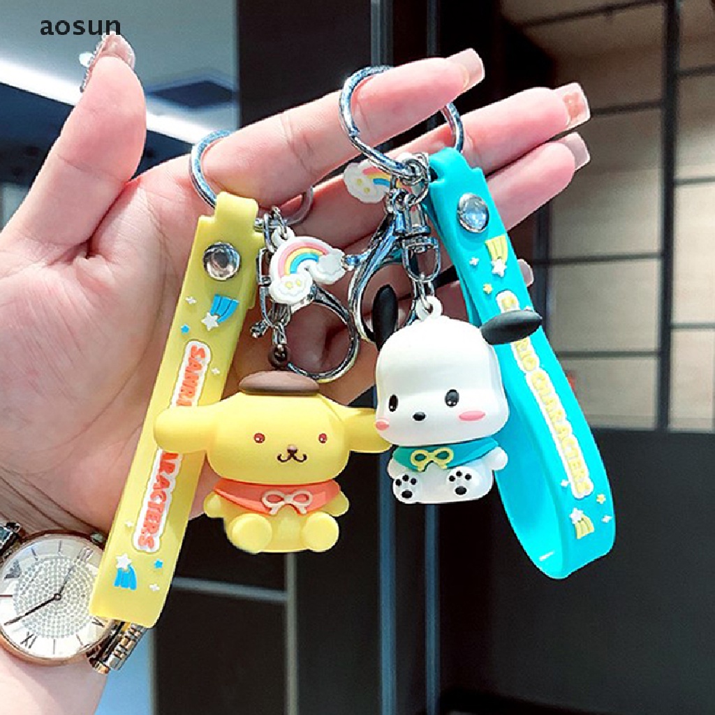 Móc khóa kitty kuromi my melody cinnamoroll dễ thương đáng yêu