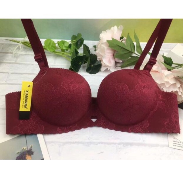 Áo ngực su gấm không gọng mút đệm bàn tay siêu dày 💋💋”U52”