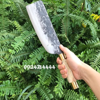 Dao Dân Tộc Hơ Mông - Chặt Gà, vịt, xương lưỡi rèn thủ công nhíp xe siêu sắc