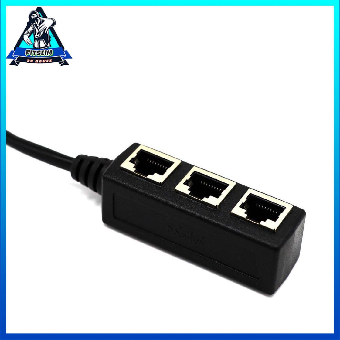 Bộ chia cáp Ethernet RJ45 Bộ chia 1 cổng 1 cổng 3 cổng 1 cổng mạng LAN