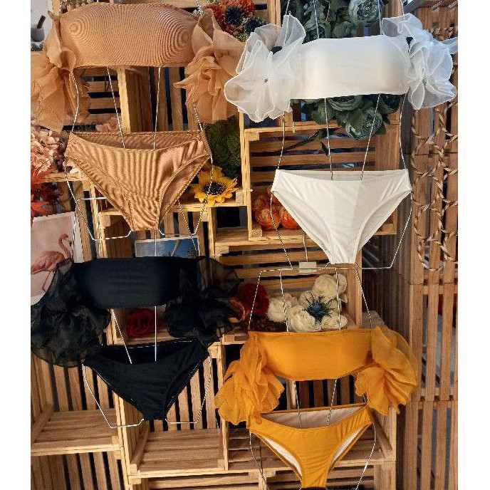 Đồ Bơi 2 mảnh sexy tay bồng ren nhiều màu | BigBuy360 - bigbuy360.vn