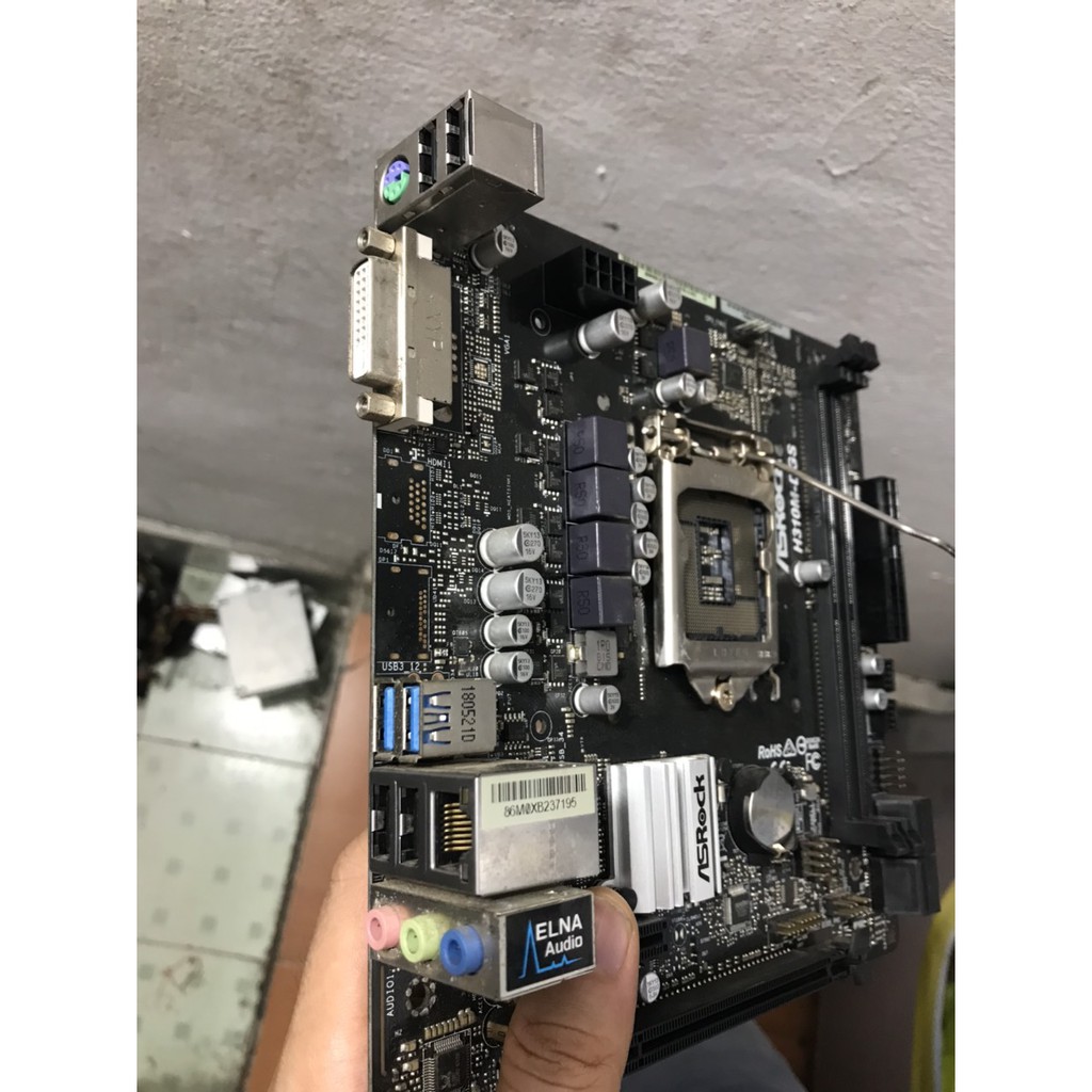 bo mạch chủ máy tính ASRock H310M DGS 2 khe ram ddr4 socket 1151 v2 mainboard Main PC H310 FPT 8 2021 STAR 9