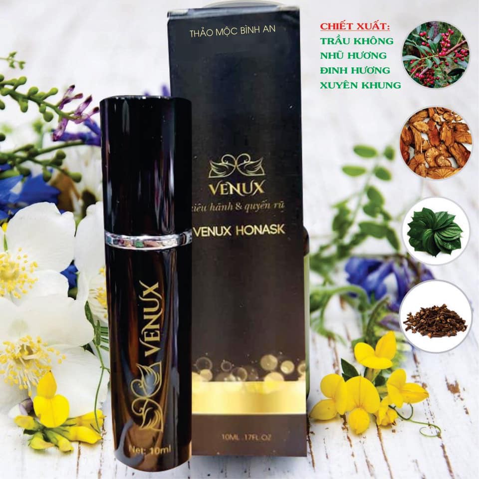 Trị Hôi Nách- Hôi Chân- VENUX HONASK/ sản phẩm không màu, không mùi, không chất bảo quản 10ml , hiệu quả tức thì