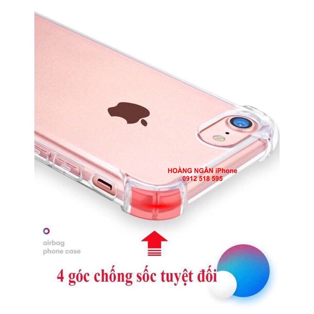 Ốp chống sốc iPhone chất liệu silicon cao cấp chống sốc hiệu quả khi va đập