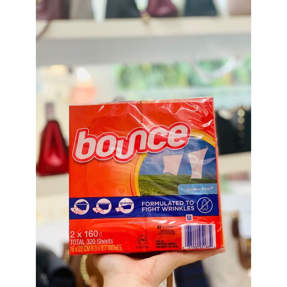 [Fullbox] Giấy thơm quần áo Bounce Mỹ