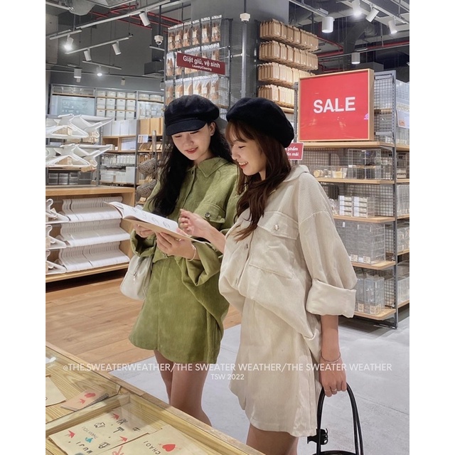[ 𝐅𝐑𝐄𝐄 𝐒𝐇𝐈𝐏 ]  SÉT 4 CHI TIẾT SƠ MI NHUNG TĂM VẢI NHUNG TĂM QC NỐNG TO DẦY Ạ