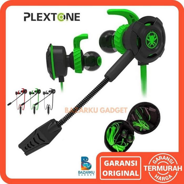 Tai Nghe Nhét Tai Plextone G30 Màu Xanh Lá