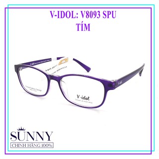 V8093 - Gọng kính chính hãng V-idol (không có độ) có tem chống hàng giả, bảo hành toàn quốc