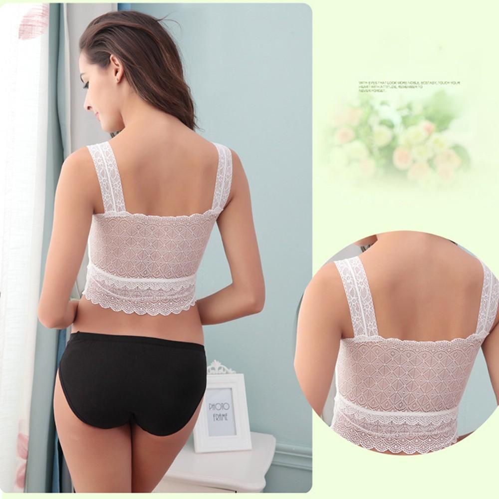 HS Áo Tank Top Phối Ren Hoa Thiết Kế Quyến Rũ Cho Phái Nữ
