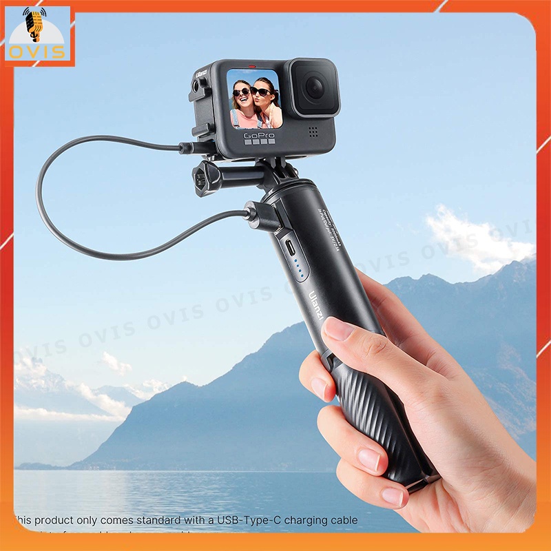 Ulanzi BG-4 / Ulanzi BG-3 - Tripod Tích Hợp Pin Sạc Dự Phòng Cho Điện Thoại, Gopro, Máy Ảnh DSLR