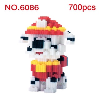 Đồ chơi xếp hình lego 3d mô đội chó cứu hộ siêu dễ thương - zuma