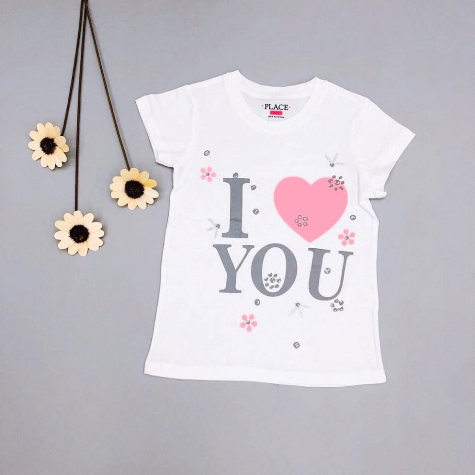 Áo thun cho bé gái, áo phông bé gái chất cotton mềm mát, size 4 - 14 tuổi - BONGKIDS