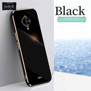 Ốp điện thoại viền thẳng sang trọng bảo vệ camera cho vivo s1 pro
