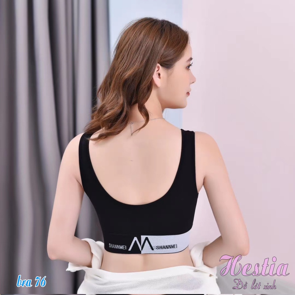 Áo bra croptop có mút ngực 2cm nâng ngực đẹp tập gym aerobic | BigBuy360 - bigbuy360.vn