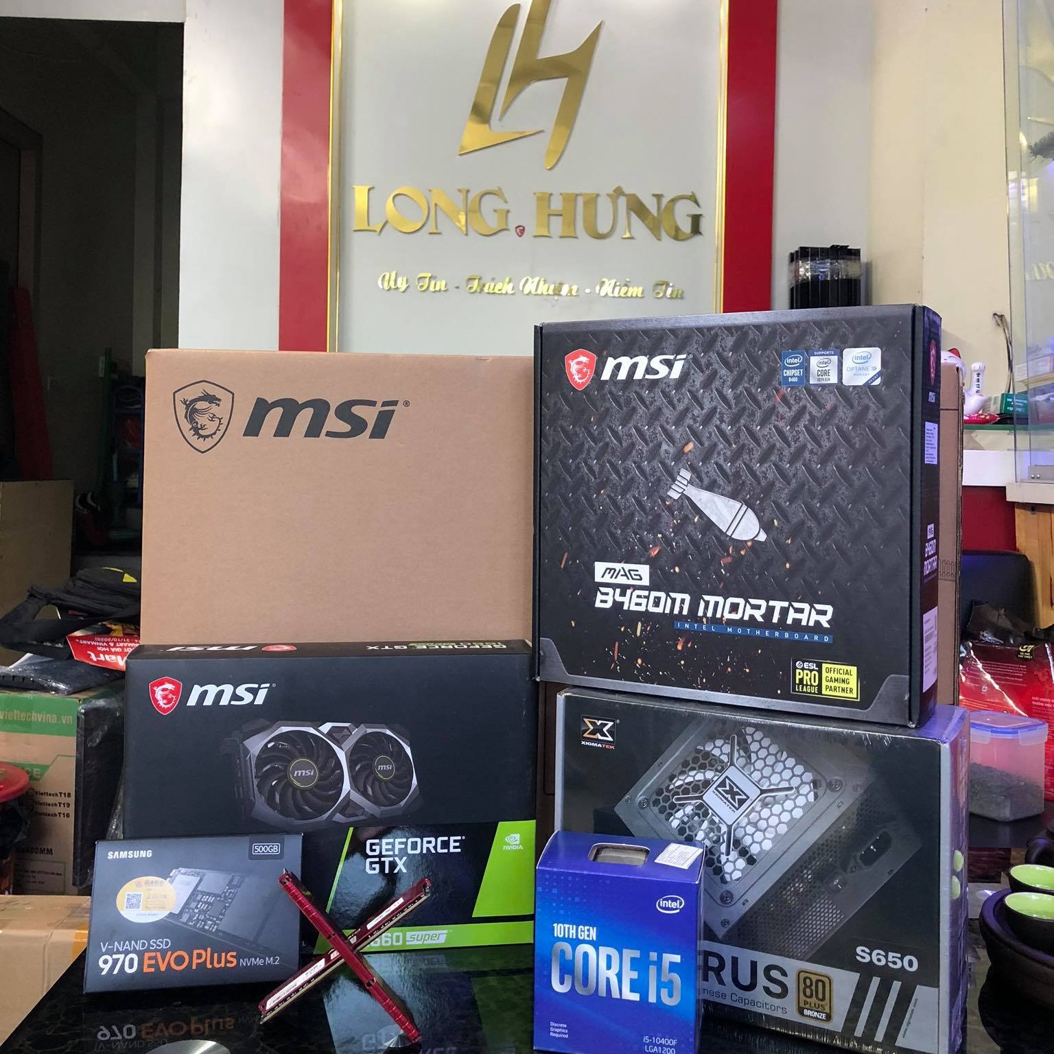 Máy tính Long Hưng
