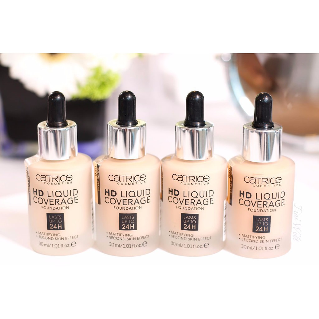 Kem nền CATRICE HD LIQUID COVERAG  FOUNDATION 24Hrs | BigBuy360 - bigbuy360.vn