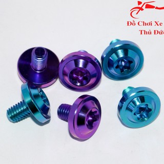 Ốc Titan 6li gắn dàn áo, ốp pô, che sên, carte.