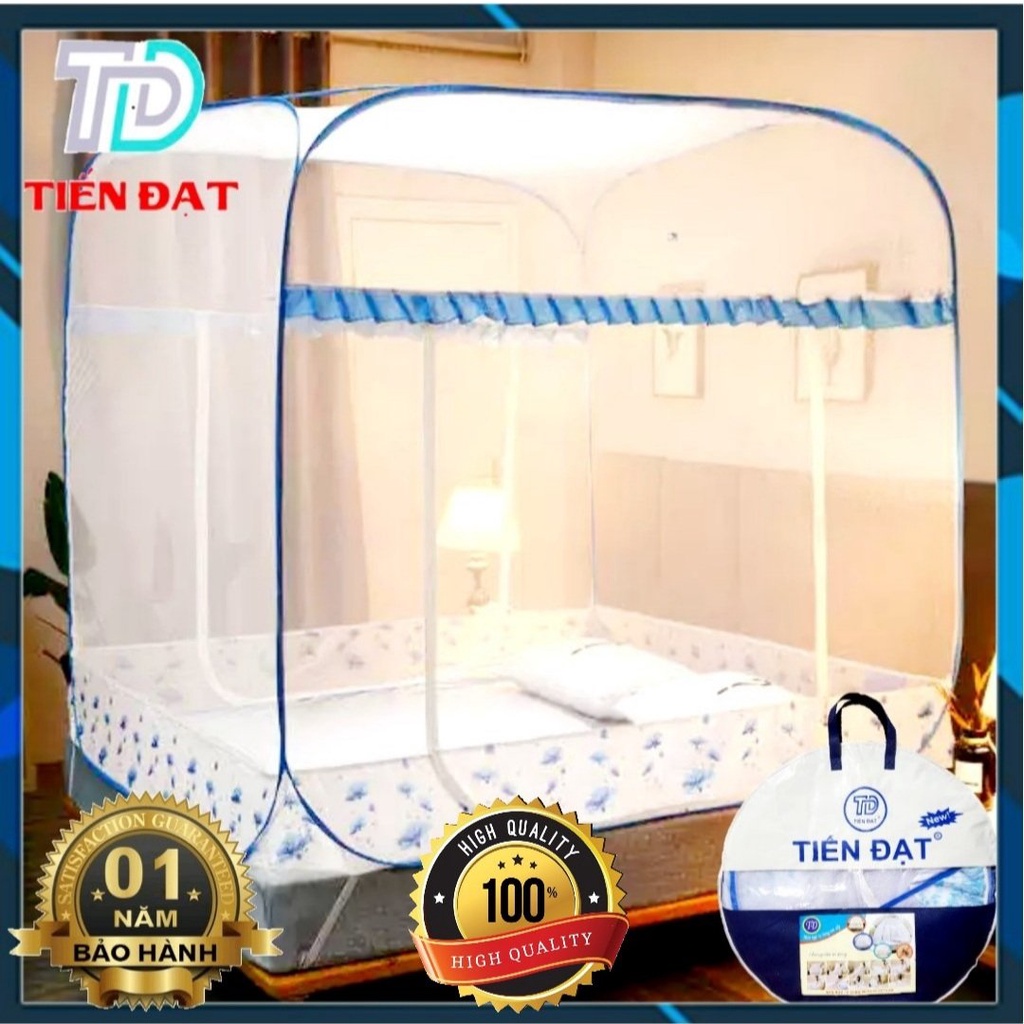Màn chụp tự bung đỉnh vuông , màn ngủ chống muỗi bảo vệ gia đình bạn