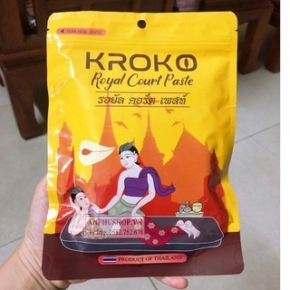 Miếng dán giảm đau thải độc cơ thể Kroko Royal Court Paste Hoàng Gia Thái Lan (Hàng chính hãng)