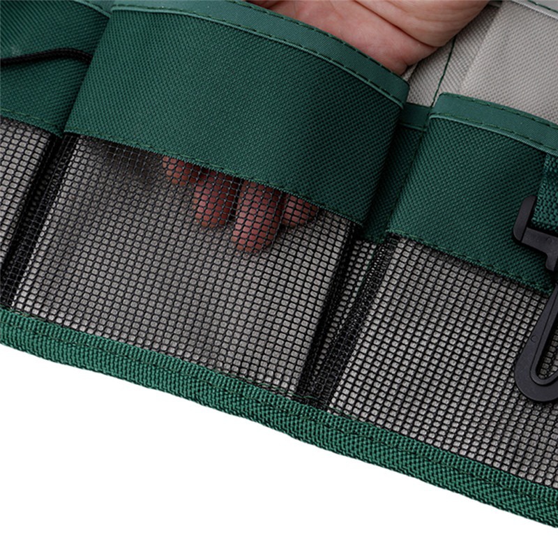 Oxford Cloth Reflective Tape Gardening Tools Belt Cleaning Tool Bag Garden Waist Bag Hanging Pouch