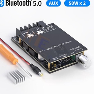 Mạch khuếch đại âm thanh hifi bluetooth 5.0 tpa3116 50w + 50w zk-502c