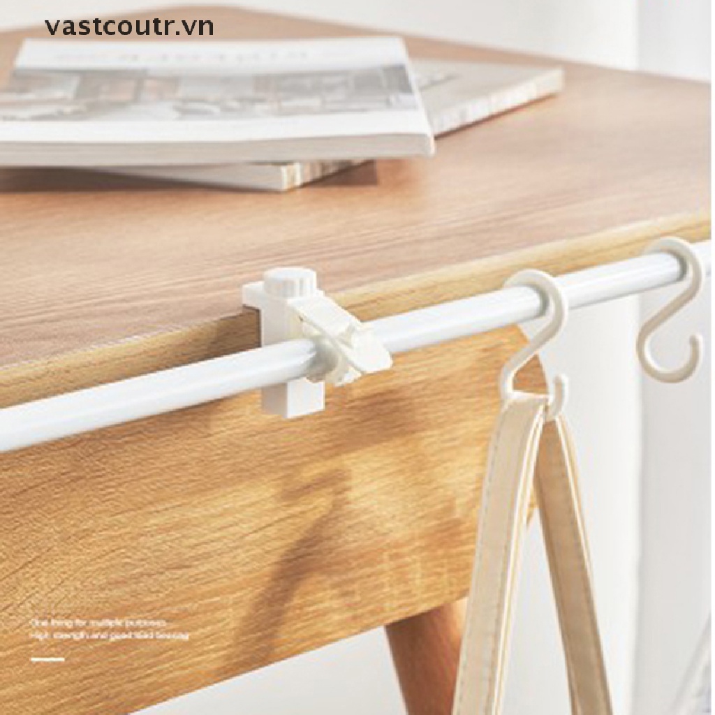 Set 2 Kẹp Giữ Thanh Treo Rèm Có Thể Điều Chỉnh