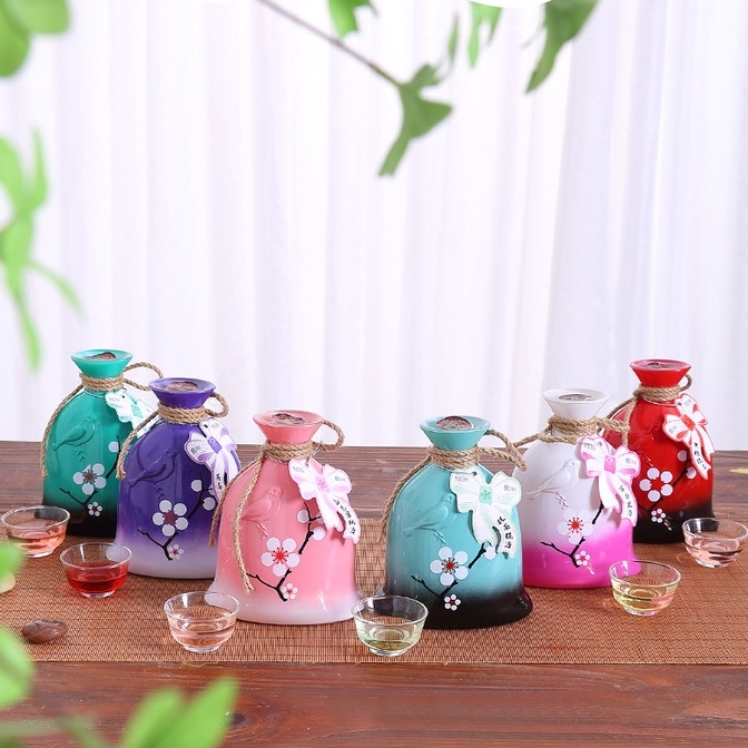 Nước Uống Trái Cây Lên Men Đủ Vị Nữ Nhi Hồng (6 vị) - Màu ngẫu nhiên