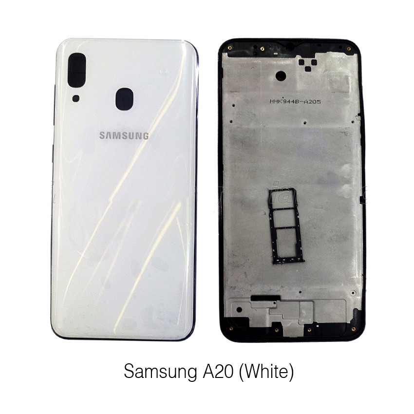 BỘ VỎ SAMSUNG A20 + KHAY SIM ZIN