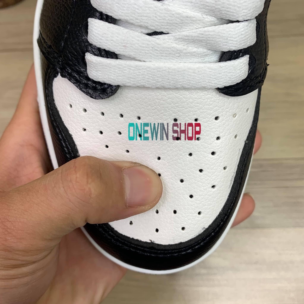 Giày thể thao Jordan 1 đen trắng cổ thấp, Giày JD low panda nam nữ siêu hot dễ phối đồ - Hàng chuẩn Full Box Bill | BigBuy360 - bigbuy360.vn