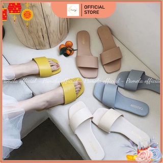 PAMELA - Dép Nữ Quai Bản Ngang Đơn Giá Rẻ Hot Trend 2022 - D05