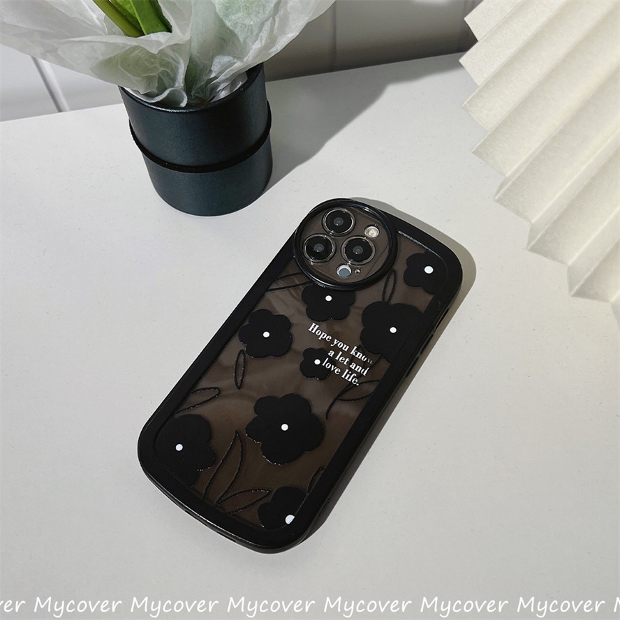 Ốp Điện Thoại Họa Tiết Hoa Xinh Xắn Cho iPhone 14 13 12 11 Pro Max Xs XR X 8 7 Plus SE 2020