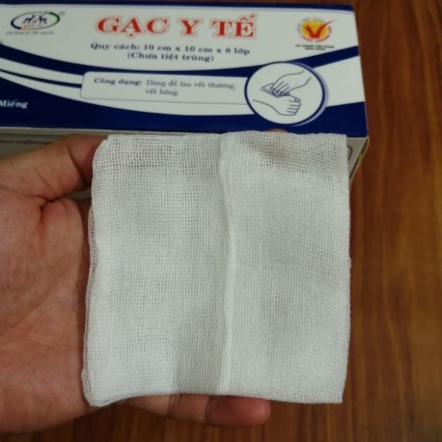 Gạc Y tế Đông Pha (Hộp 100 miếng)